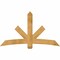Ekena Millwork Alberta Rough Sawn Timber Gable Bracket, Western Red Cedar, 72"W x 42"H x 2"D x 6"F, 14/12 Pitch GBW072X42X0206ALB00RWR - alternate 1